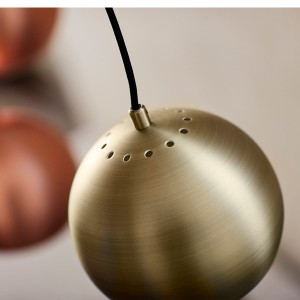 Lampa wisząca BALL 18 antique brass - Frandsen