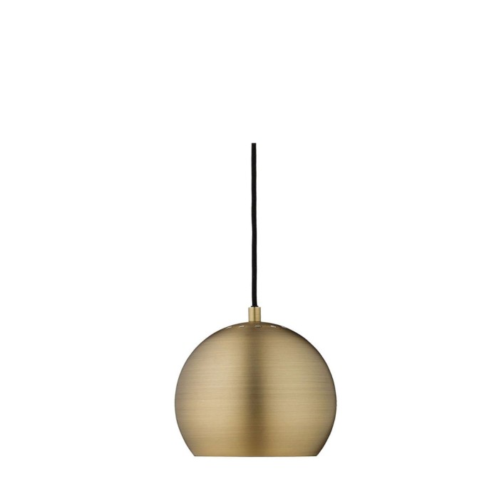 Lampa wisząca BALL 18 antique brass - Frandsen