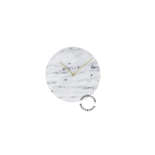 Zegar MARBLE biały - Zangra