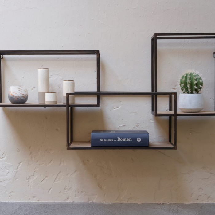 Zestaw 3 półek ESSENTIAL - Pomax