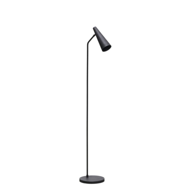 Lampa podłogowa PRECISE czarny mat - House Doctor