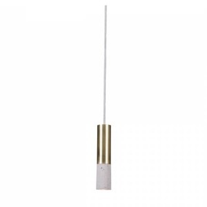 Lampa wisząca KALLA BRASS 23 - naturalna
