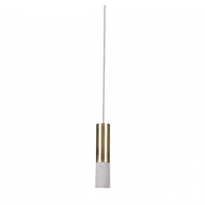 Lampa wisząca KALLA BRASS 23 - naturalna
