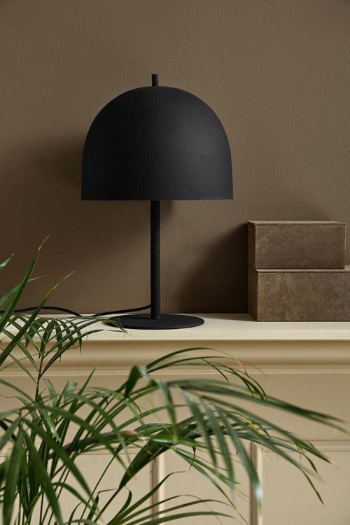 Lampa stołowa GLOW czarny mat - Nordal
