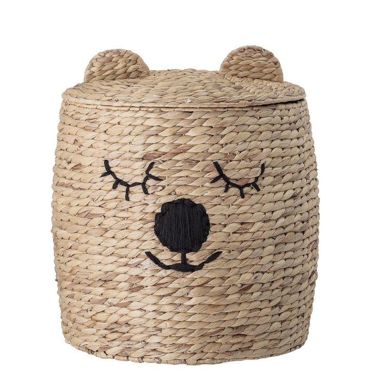 Kosz z pokrywą TEDDY - Bloomingville