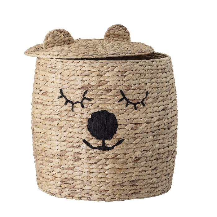 Kosz z pokrywą TEDDY - Bloomingville