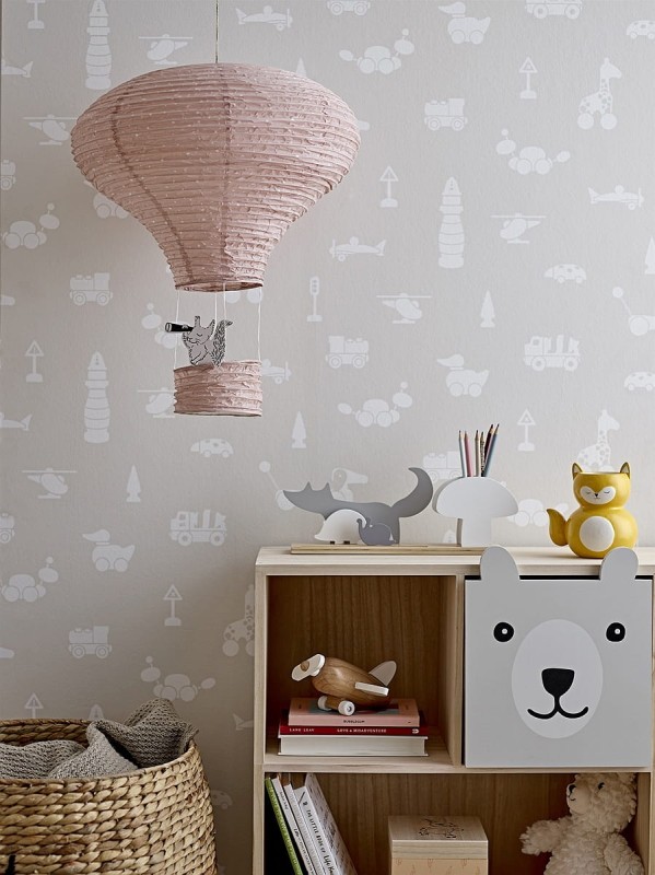 Kosz z pokrywą TEDDY - Bloomingville