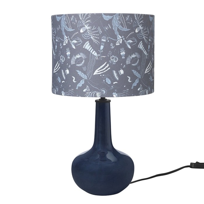 Lampa stołowa BELL niebieska - Broste Cph