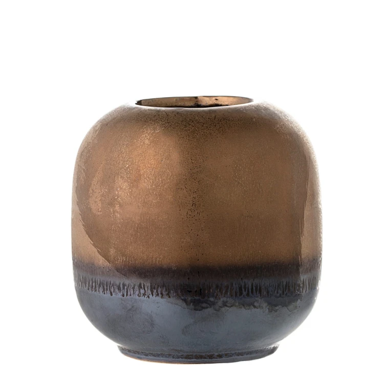 Wazon kamionkowy BRONZE - Bloomingville