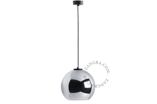 Lampa wisząca MIRROR srebrna- Zangra