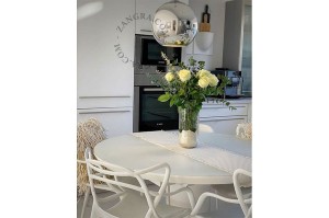Lampa wisząca MIRROR srebrna- Zangra