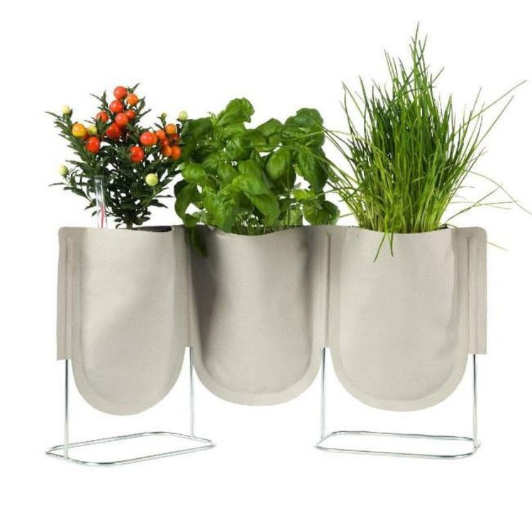 Donica potrójna URBAN GARDEN beżowa - Authentics
