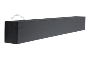 Grafitowy kinkiet 60 cm - Zangra