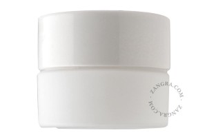 Wodoodporna lampa ścienna 017 biała - Zangra