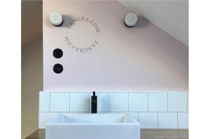 Wodoodporna lampa 017 czarna - Zangra