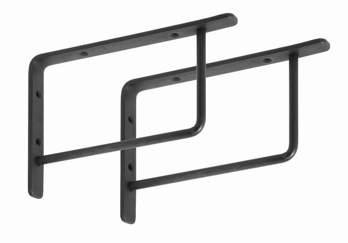 Zestaw 2 wsporników SUPPORT czarny - Nordal