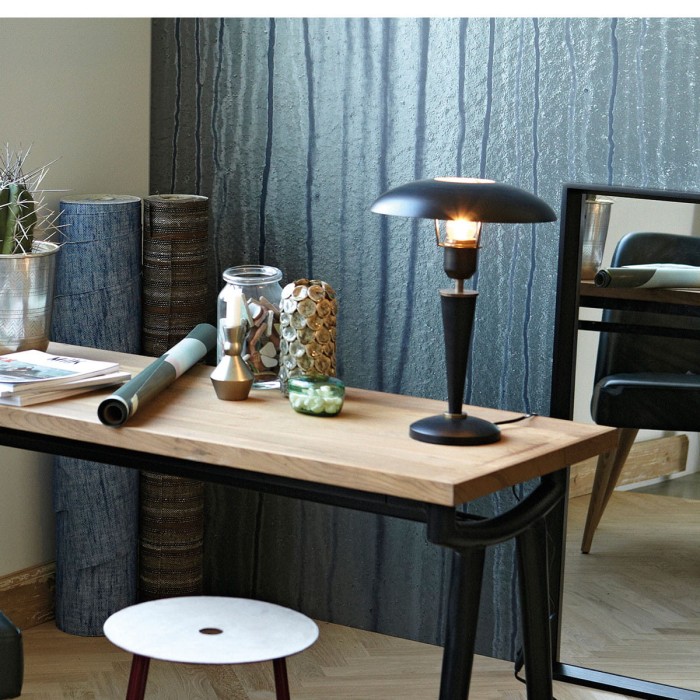 Lampka stołowa OPAL czarna -  House Doctor