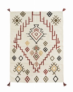 Ręcznie tkany dywanik bawełniany INDIAN Madam Stoltz