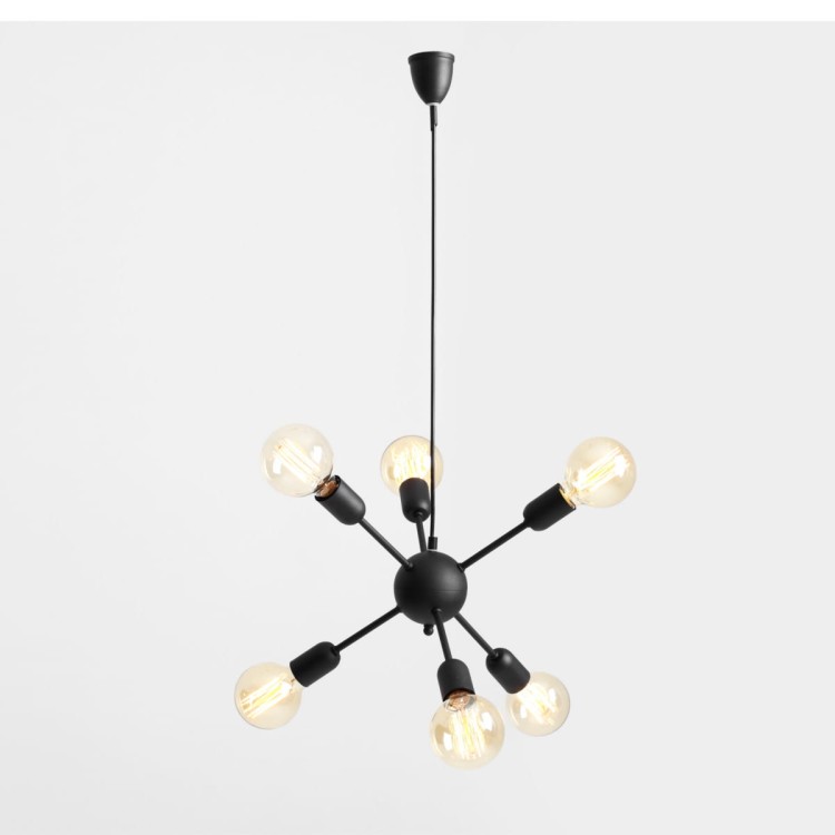 Lampa wisząca VANWERK BALL - czarna