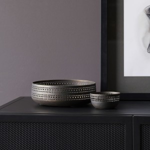 Miska PERFO S antyczny mosiądz - House Doctor