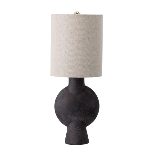 Lampa stołowa TERRAKOTTA brązowa - Bloomingville