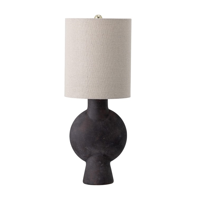 Lampa stołowa TERRAKOTTA brązowa - Bloomingville