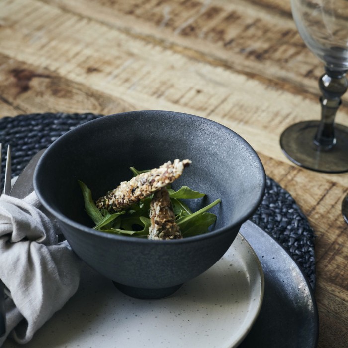 miska głęboka PION czarny/brązowy- House Doctor