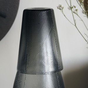 karafka ze szklanką MILO  szary - House Doctor