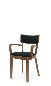 Fotel SOLID B-9449/1 buk, tapicerka kolor do wyboru - Fameg