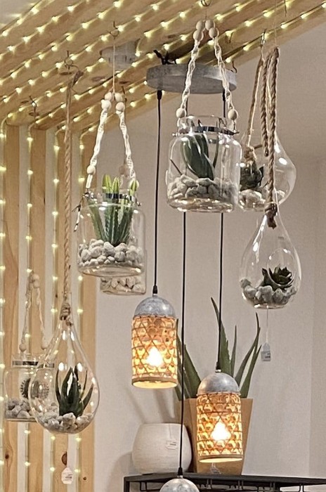 Wisząca doniczka MAIA terrarium - Jolipa