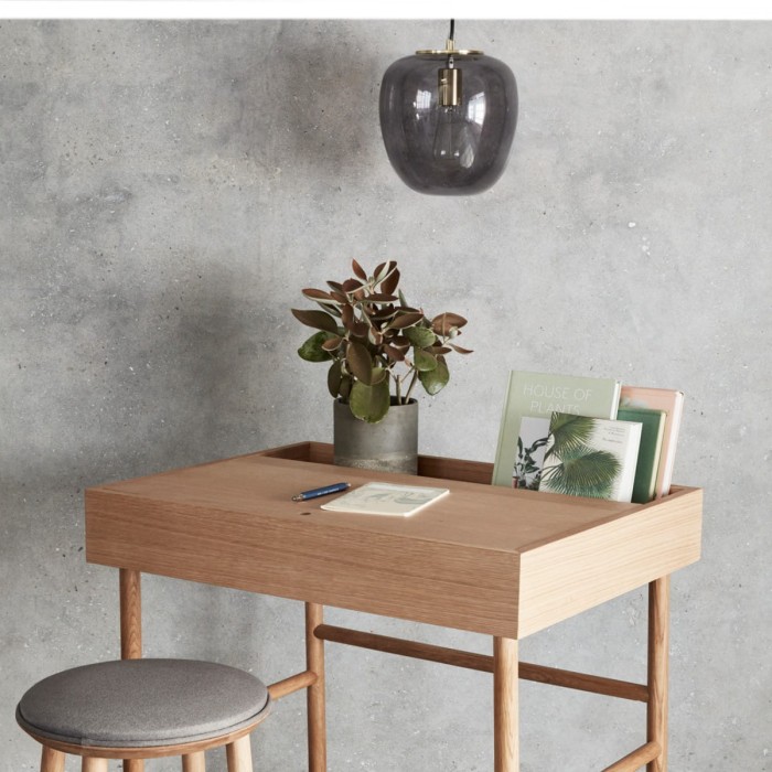 Lampa wisząca HEART SMALL smoke - Hübsch