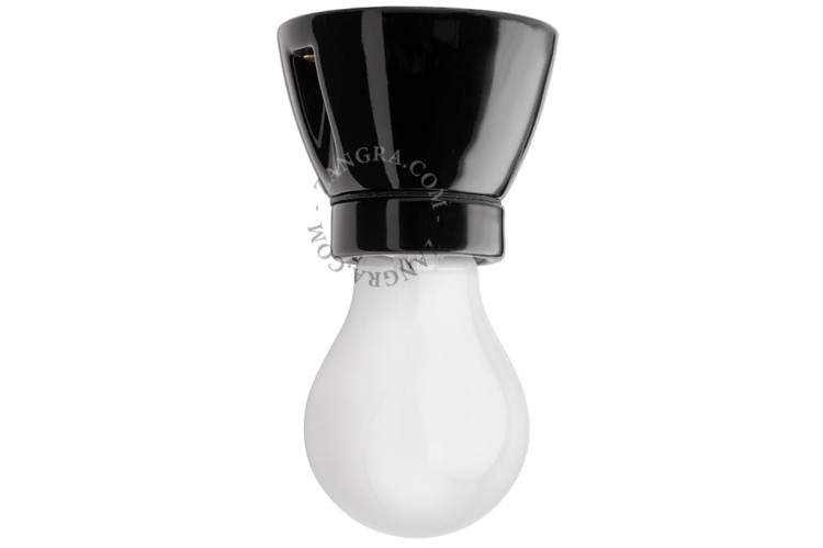 Porcelanowa oprawka czarna 020 - Zangra