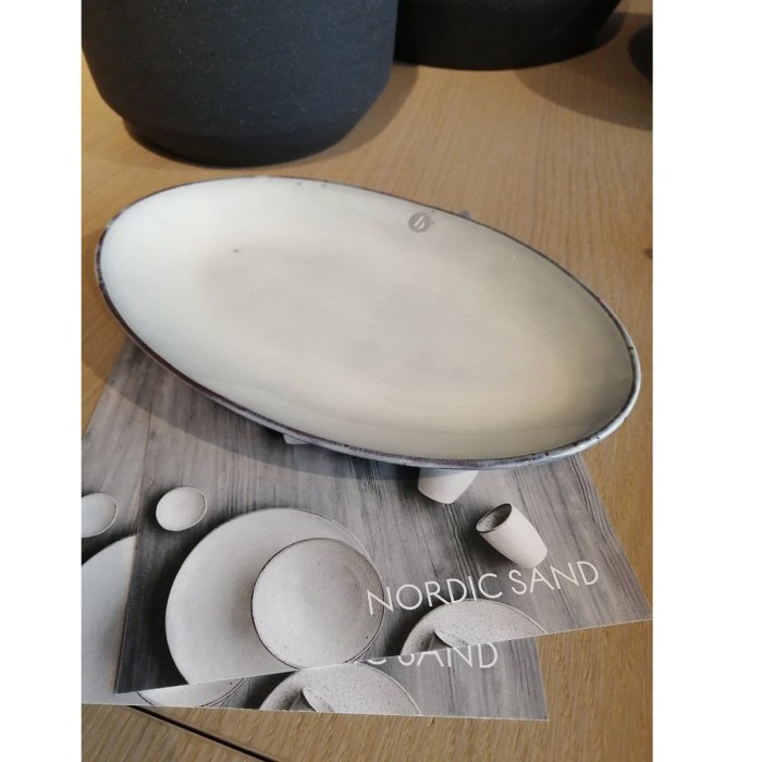 Półmisek OVAL S NORDIC SAND - Broste Copenhagen