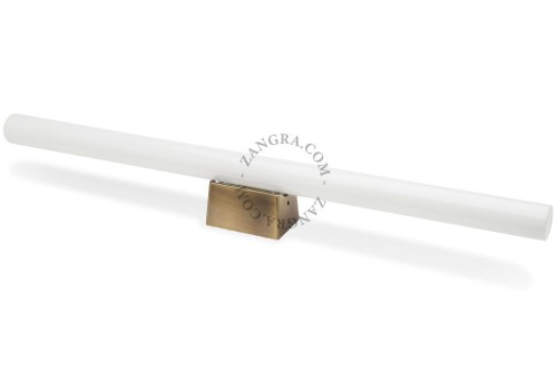 Lampa STICK mosiężna podstawa + żarówka LED 50 cm - Zangra