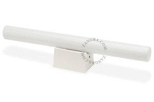 Lampa STICK biała podstawa + żarówka LED 30 cm - Zangra