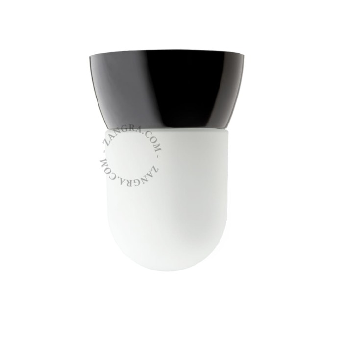 Lampa sufitowa bakelitowa 007 czarny - Zangra