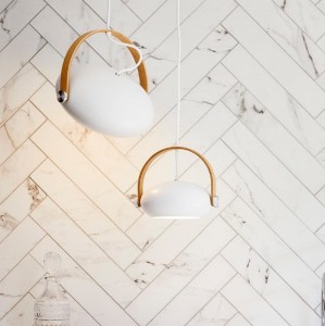 Lampa wisząca DC 18 biała - Halo Design