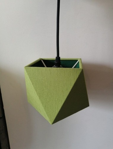Lampa wisząca TRIA zielona