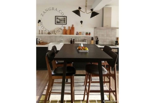 Kinkiet porcelanowy czarny 039.020 - Zangra