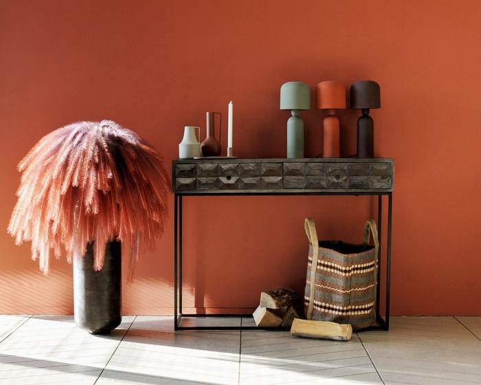 Wazon PATINA metal brąz - Pomax