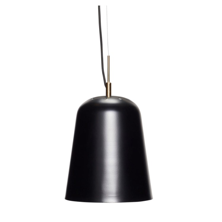 Lampa wisząca METAL TUBE czarna - Hübsch
