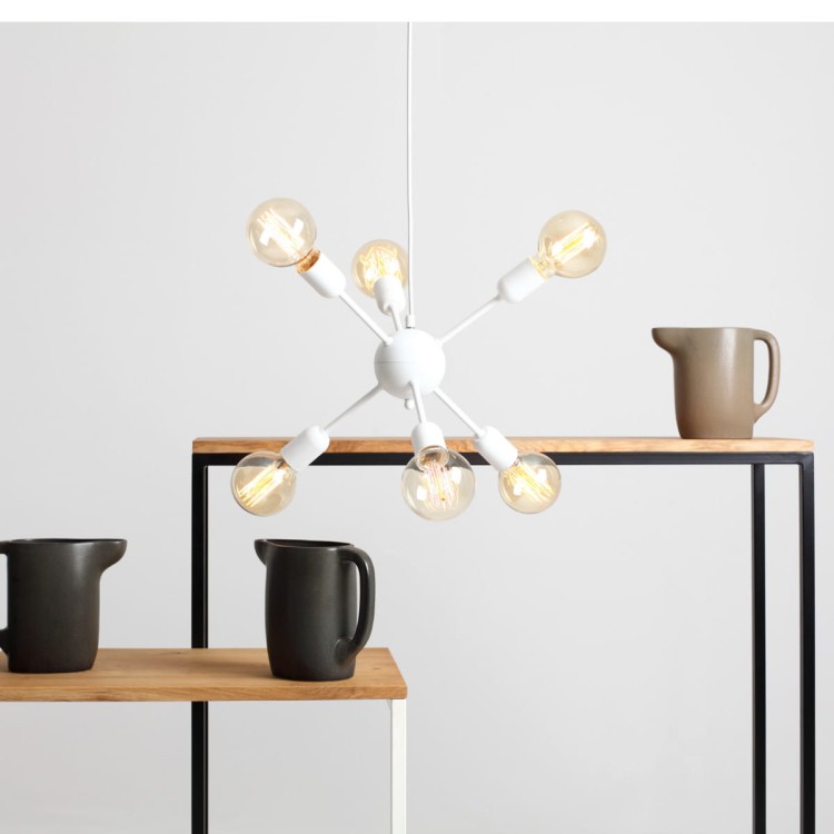Lampa wisząca VANWERK BALL - biała