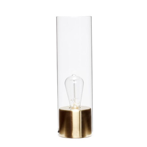 Lampa stołowa GLASS TUBE - Hübsch