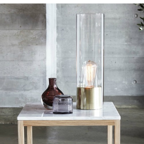 Lampa stołowa GLASS TUBE - Hübsch