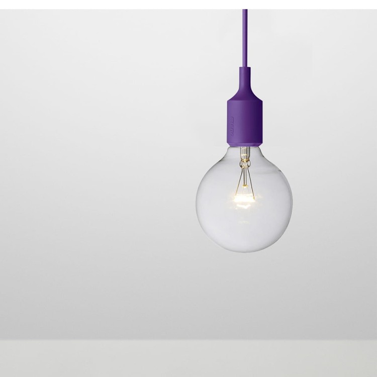 Lampa E27 Purple - Muuto