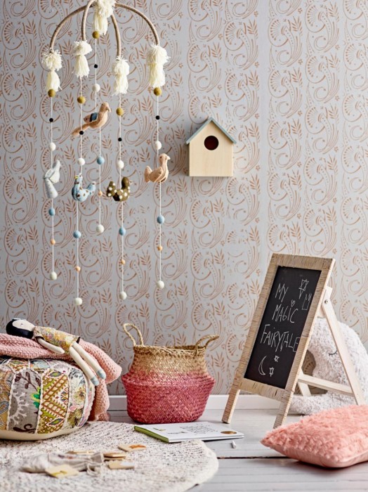 Tablica szkolna LIKA,rattan-Bloomingville