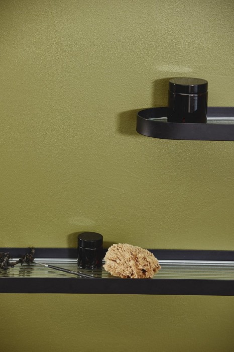 Półka łazienkowa SOTRA L ze szkłem - Nordal