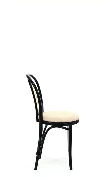 Krzesło A-18/5 oparcie wyplot, siedz. tapic.-Fameg