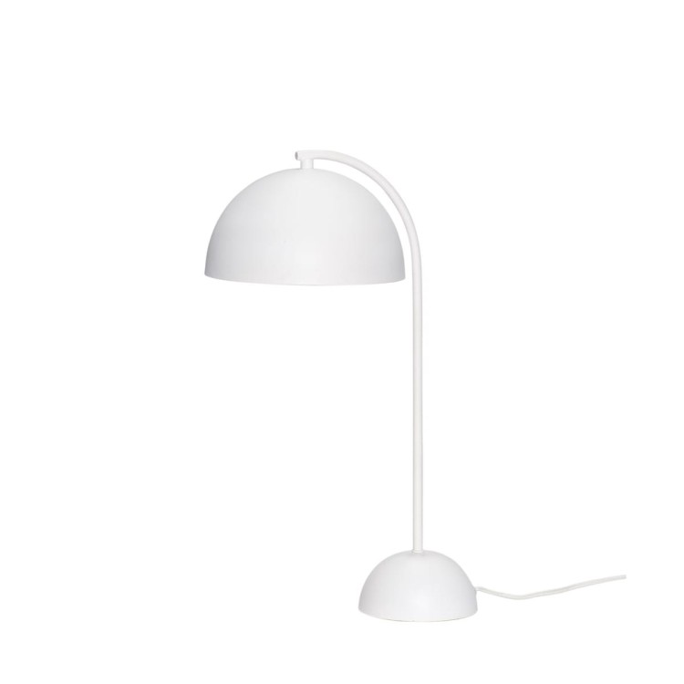 Lampa biurkowa GLOBAL biała - Hübsch