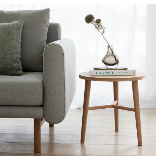 Zestaw 3 stolików OAK /FSC NATURE SOFT - Hübsch